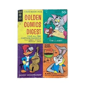 Vintage Golden Comics‎ Digest May 1969 - Tom & Jerry, Bugs Bunny